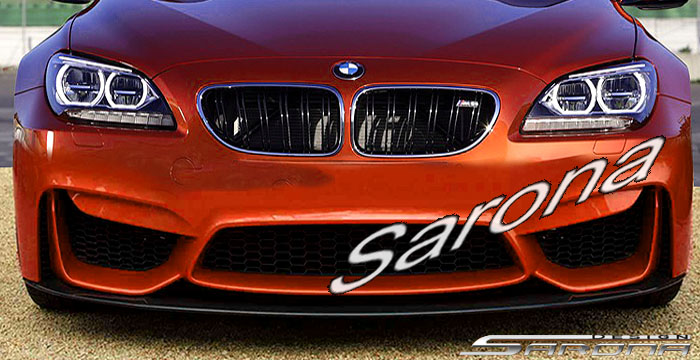 Custom BMW 6 Series  Coupe, Convertible & Sedan Front Bumper (2011 - 2016) - $980.00 (Part #BM-072-FB)